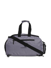 Load image into Gallery viewer, Teakwood Polyester Duffel Bag - Grey