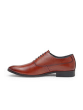 Load image into Gallery viewer, Teakwood Genuine Leather Tan Oxford Shoes