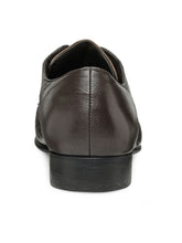 Load image into Gallery viewer, Teakwood Leather Men's Brown Derby Shoes