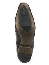 Load image into Gallery viewer, Teakwood Leather Men's Brown Derby Shoes