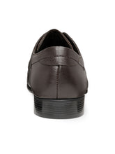 Load image into Gallery viewer, Teakwood Leather Men's Brown Derby Shoes