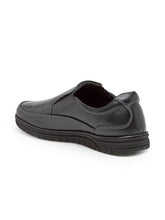 Load image into Gallery viewer, Teakwood Leathers Men's Black Casual Slip-On Shoes