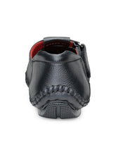 Load image into Gallery viewer, Teakwood Leather Men's Black Slipper & Sandals Footwear