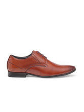 Load image into Gallery viewer, Teakwood Genuine Leather Brown Derby Shoes - Clearance sale