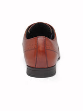 Load image into Gallery viewer, Teakwood Genuine Leather Brown Derby Shoes - Clearance sale