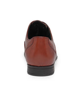 Load image into Gallery viewer, Teakwood Genuine Leather Tan Oxford Shoes