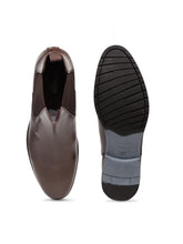 Load image into Gallery viewer, Teakwood Leathers Men's Brown Chelsea Boots