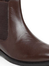 Load image into Gallery viewer, Teakwood Leathers Men's Brown Chelsea Boots