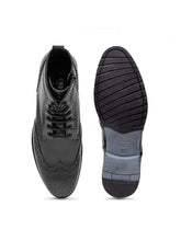 Load image into Gallery viewer, Teakwood Leathers Men's Black Boots