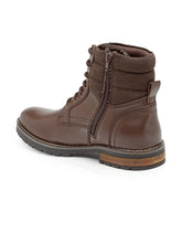 Load image into Gallery viewer, Teakwood Leathers Men's Brown Casual Ankle Lace-Up Boots