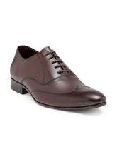 Load image into Gallery viewer, Teakwood Genuine Leather Brown Oxford Shoes