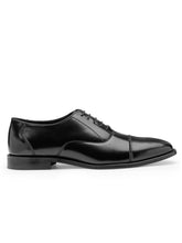 Load image into Gallery viewer, Teakwood Leather Men's Black Oxford/Brogue Shoes