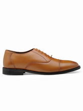 Load image into Gallery viewer, Teakwood Leather Men's Tan Oxford/Brogue Shoes