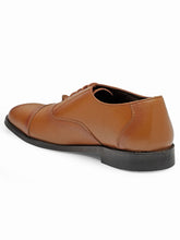 Load image into Gallery viewer, Teakwood Leather Men's Tan Oxford/Brogue Shoes