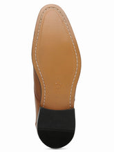 Load image into Gallery viewer, Teakwood Leather Men's Tan Oxford/Brogue Shoes
