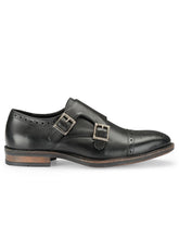 Load image into Gallery viewer, Teakwood Genuine Leather Monk Shoes