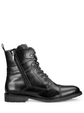 Load image into Gallery viewer, Teakwood Men Genuine Leather High Top Black Boots