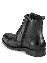 Load image into Gallery viewer, teakwood-genuine-leather-mens-boots-sh-mj-31-zed-black