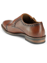 Load image into Gallery viewer, Teakwood Genuine Leather Monk Shoes