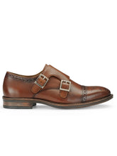 Load image into Gallery viewer, Teakwood Genuine Leather Monk Shoes