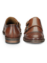 Load image into Gallery viewer, Teakwood Genuine Leather Monk Shoes