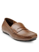 Load image into Gallery viewer, Teakwood Leather Men's Brown Slip-ons Shoes
