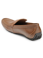 Load image into Gallery viewer, Teakwood Leather Men's Brown Slip-ons Shoes