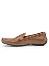 Load image into Gallery viewer, Teakwood Leather Men's Brown Slip-ons Shoes