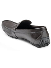 Load image into Gallery viewer, Teakwood Leather Men's Brown Slip-ons Shoes