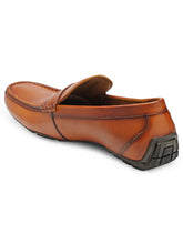 Load image into Gallery viewer, Teakwood Leather Men's Tan Slip-ons Shoes