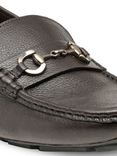 Load image into Gallery viewer, Teakwood Leather Men's Brown Slip-ons Shoes