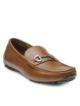 Load image into Gallery viewer, Teakwood Leather Men's Brown Slip-ons Shoes