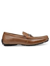 Load image into Gallery viewer, Teakwood Leather Men's Brown Slip-ons Shoes
