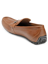 Load image into Gallery viewer, Teakwood Leather Men's Brown Slip-ons Shoes