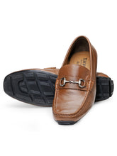 Load image into Gallery viewer, Teakwood Leather Men's Brown Slip-ons Shoes