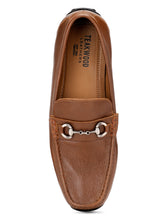 Load image into Gallery viewer, Teakwood Leather Men's Brown Slip-ons Shoes
