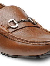 Load image into Gallery viewer, Teakwood Leather Men's Brown Slip-ons Shoes