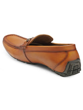 Load image into Gallery viewer, Teakwood Leather Men's Tan Slip-ons Shoes