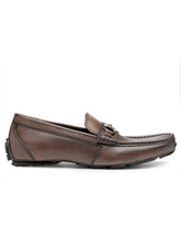 Load image into Gallery viewer, Teakwood Leather Men's Brown Slip-ons Shoes