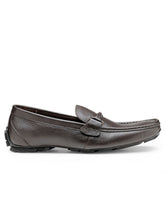 Load image into Gallery viewer, Teakwood Leather Men's Brown Slip-ons Shoes
