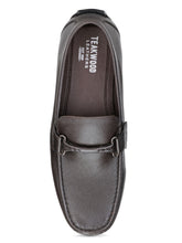 Load image into Gallery viewer, Teakwood Leather Men's Brown Slip-ons Shoes