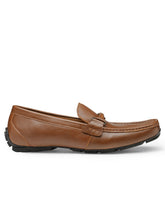 Load image into Gallery viewer, Teakwood Leather Men's Brown Slip-ons Shoes