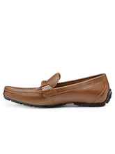 Load image into Gallery viewer, Teakwood Leather Men's Brown Slip-ons Shoes