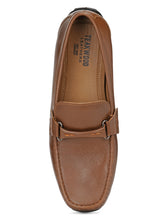 Load image into Gallery viewer, Teakwood Leather Men's Brown Slip-ons Shoes