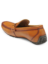 Load image into Gallery viewer, Teakwood Leather Men's Tan Slip-ons Shoes