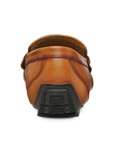 Load image into Gallery viewer, Teakwood Leather Men's Tan Slip-ons Shoes