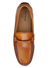 Load image into Gallery viewer, Teakwood Leather Men's Tan Slip-ons Shoes