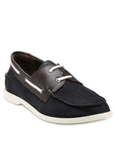 Load image into Gallery viewer, Teakwood Leather Men's Blue Slip-ons Shoes