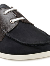 Load image into Gallery viewer, Teakwood Leather Men's Blue Slip-ons Shoes