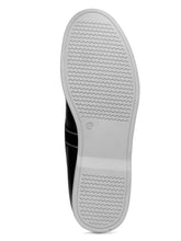 Load image into Gallery viewer, Teakwood Leather Men's Black Slip-ons Shoes